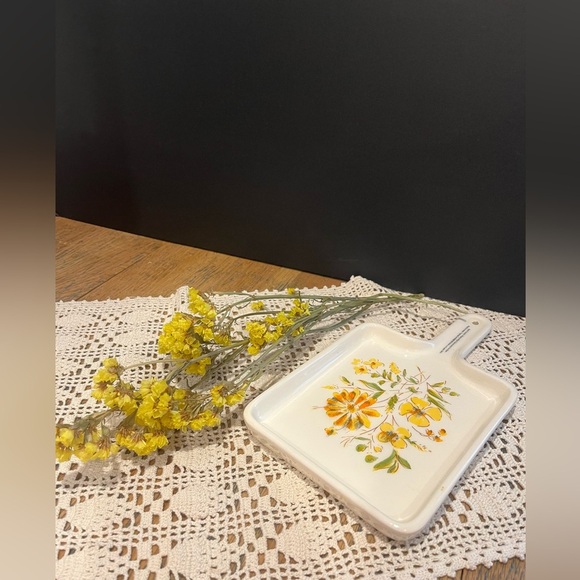💛 VINTAGE – Hand-painted ceramic spoon rest – - Picture 3 of 11